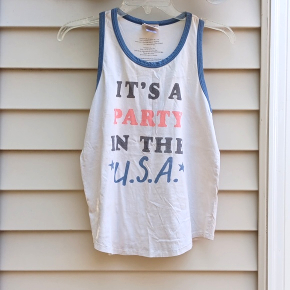 JUNK FOOD Girl's Tank Top, size 2XL-14